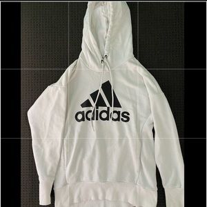 White Adidas Hoodie | Poshmark